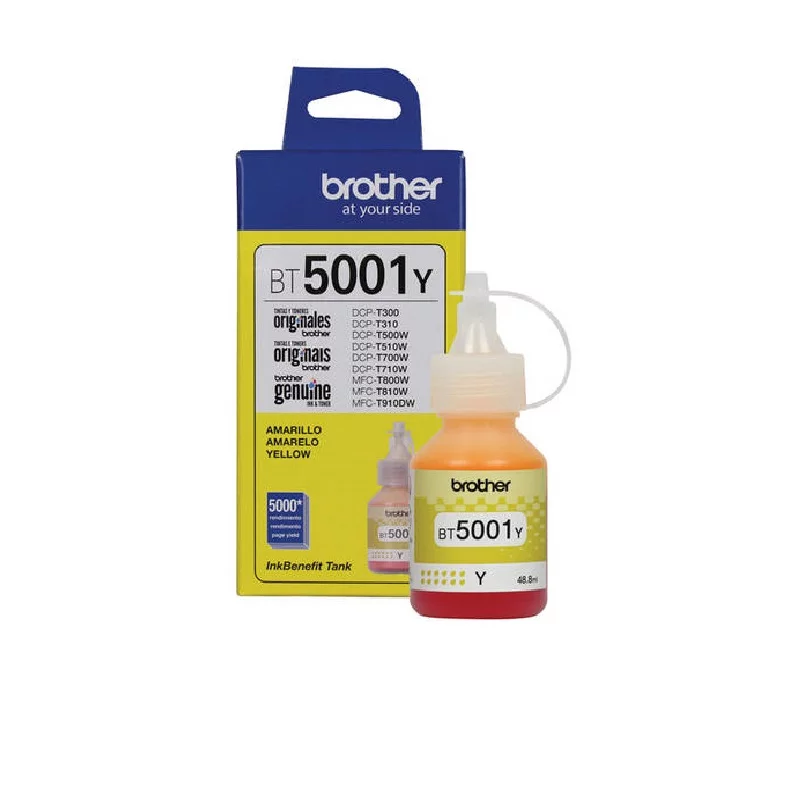 TINTA BROTHER 5001 AMARILLA