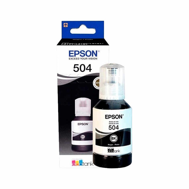 TINTA EPSON 504  NEGRA