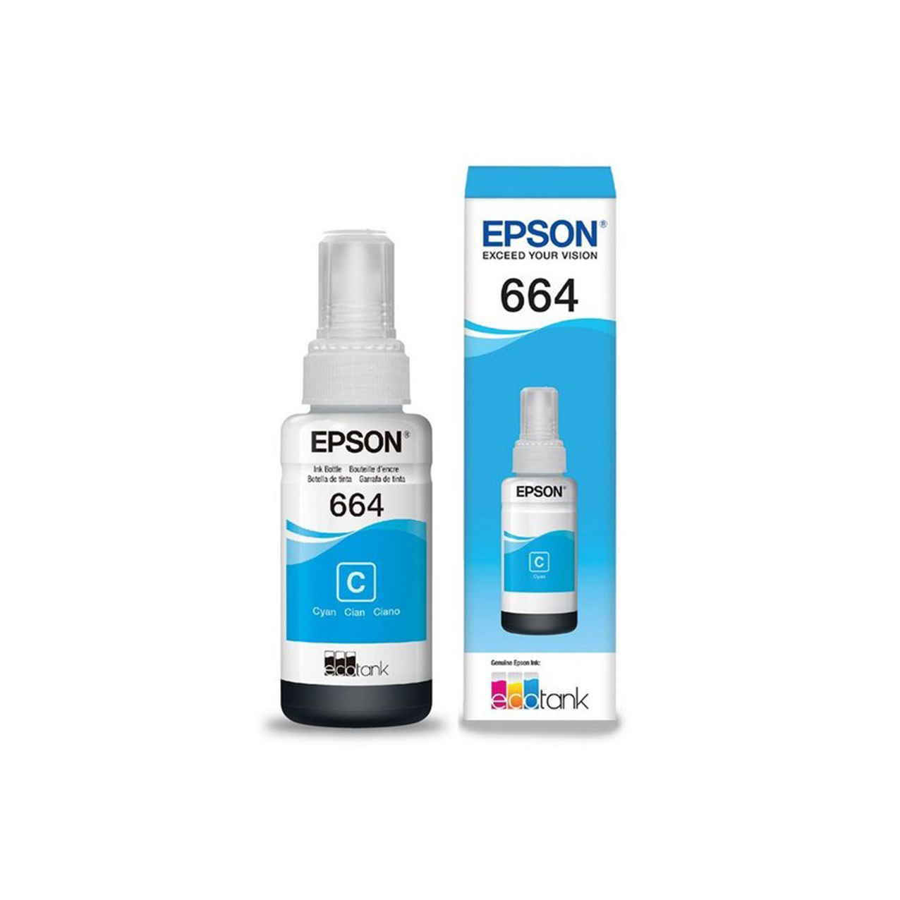 TINTA EPSON 664 AZUL