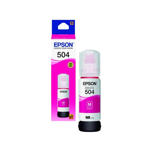 TINTA EPSON 504 ROJA