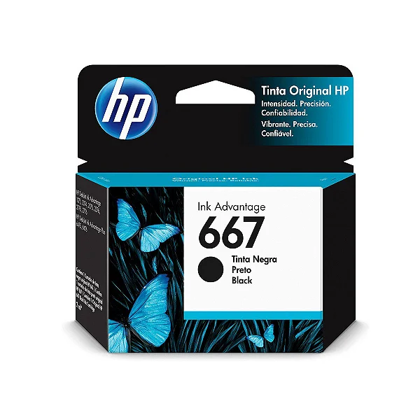 CARTUCHO HP 667 NEGRO
