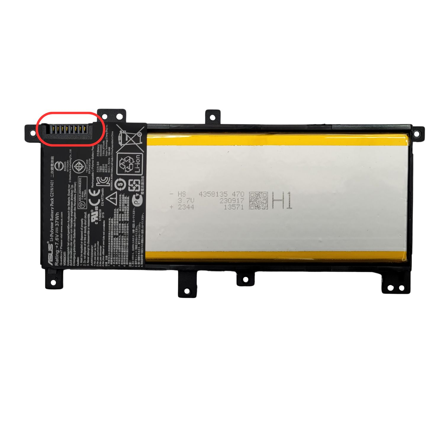 BATERIA PORTATIL ASUS