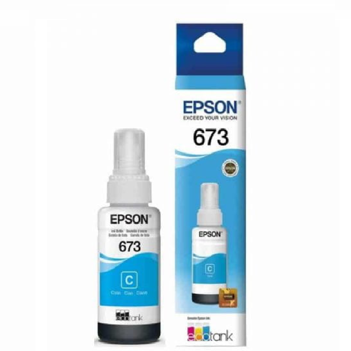 TINTA EPSON 673 AZUL
