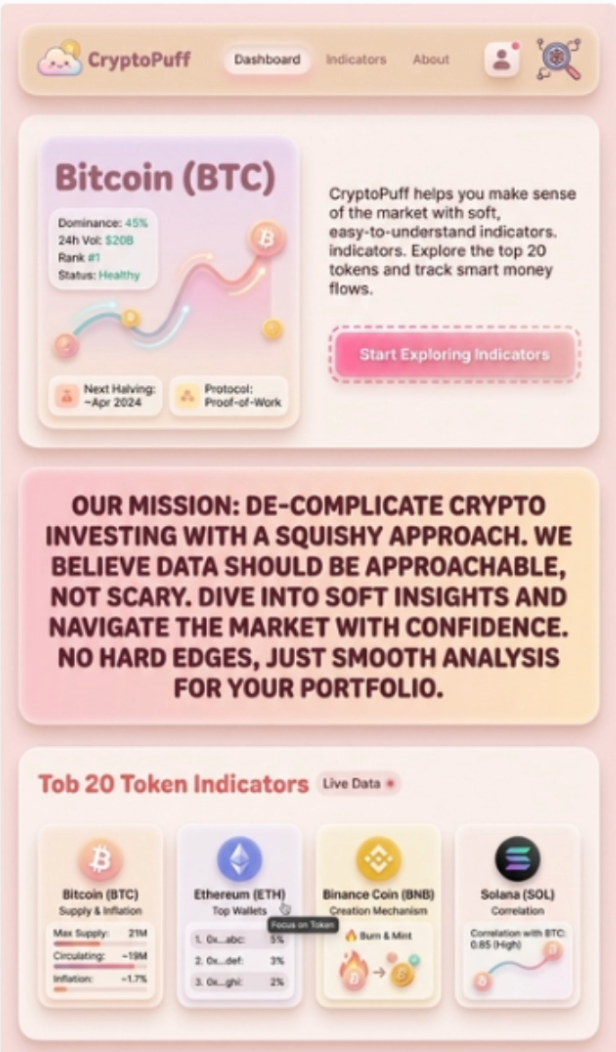 dashboard crypto IA