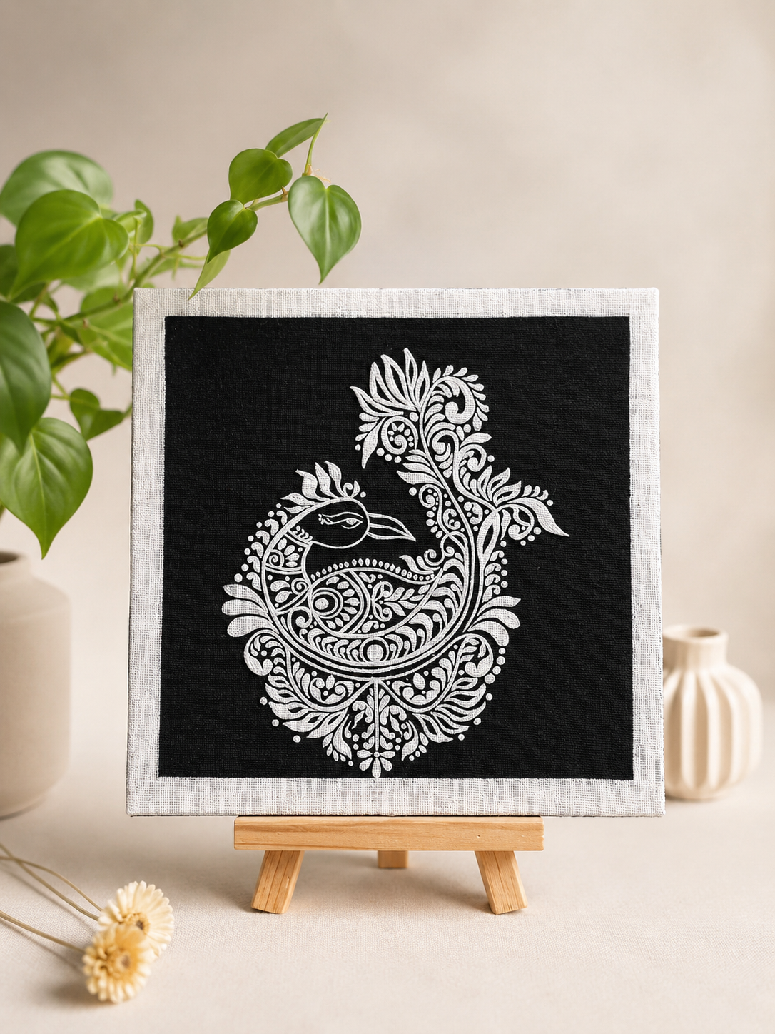 Mini Canvas Alpona