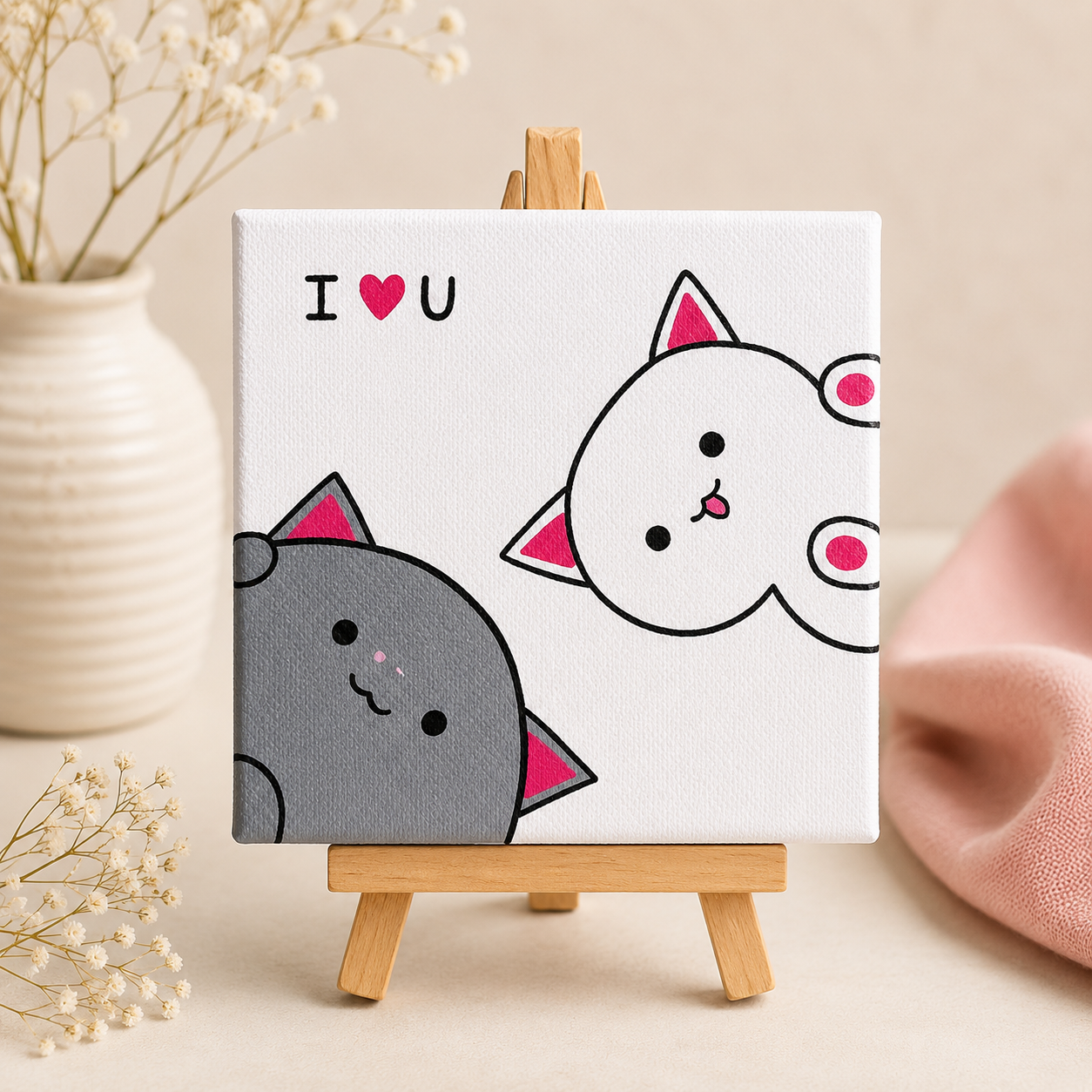 Mini Canvas Couple
