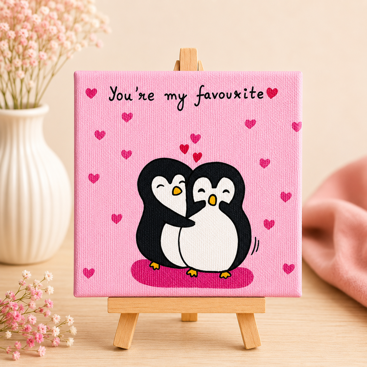 Mini Canvas Couple