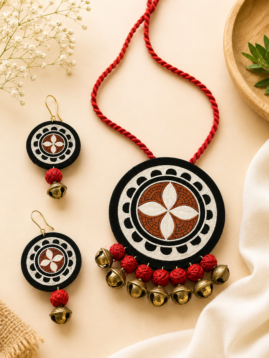 Hand-Painted Madhubani Jewellery