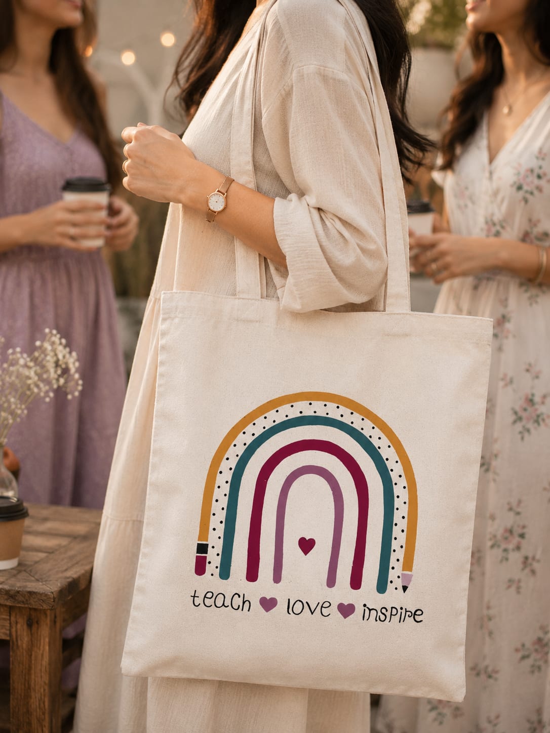 Hand Painted Tote Bags