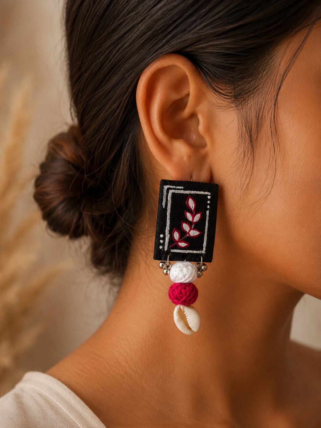 Fabric Earring Set — image 2