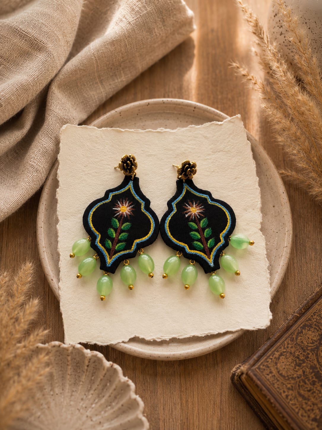 Fabric Earring Set