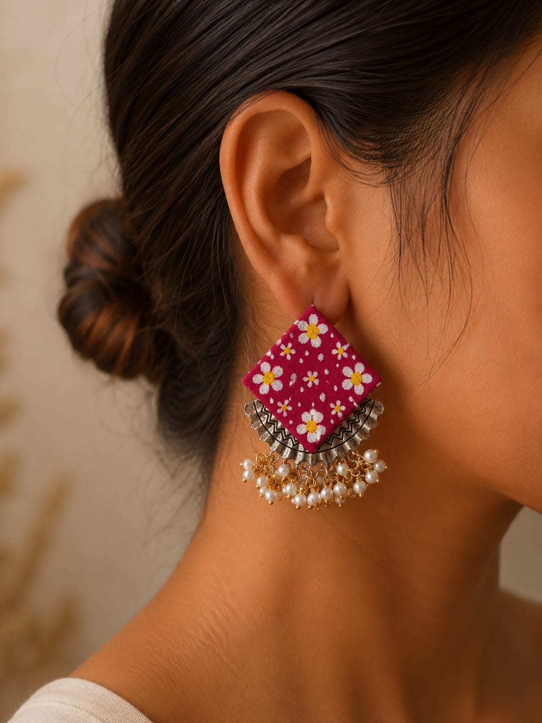 Fabric Earring Set — image 2