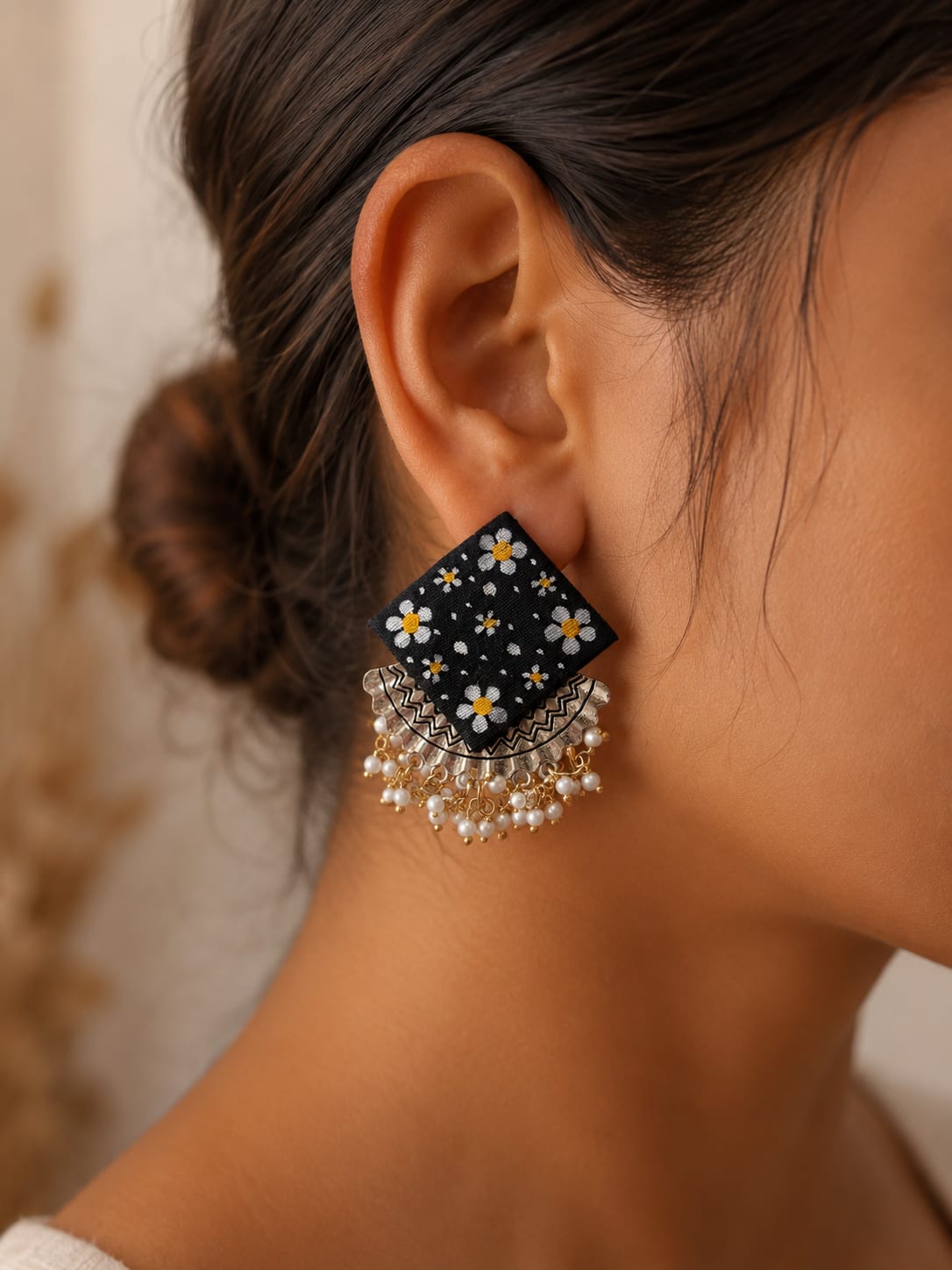 Fabric Earring Set — image 2