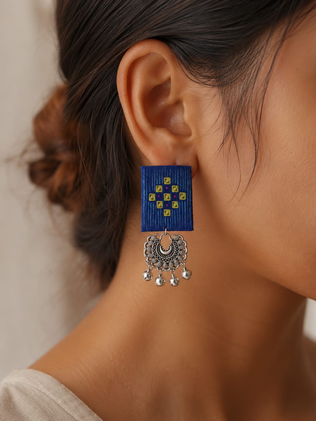 Fabric Earring Set — image 2