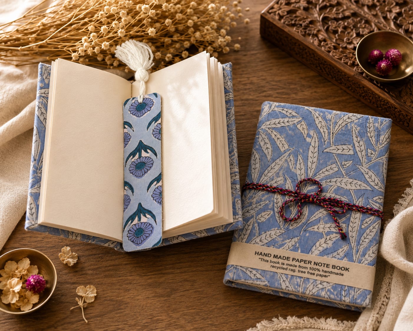 Hand Block Bookmark
