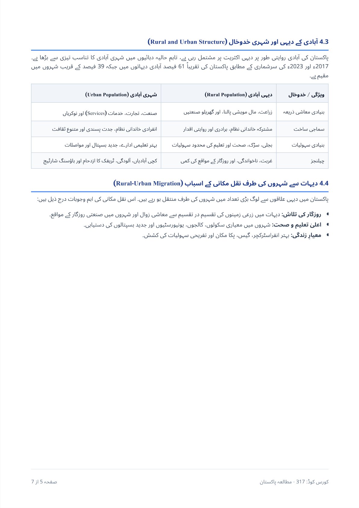 AIOU 317 Pakistan Studies Assignment 1 | Autumn 2026 - Page 5
