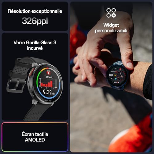 Vue 3 de Polar Vantage Montre