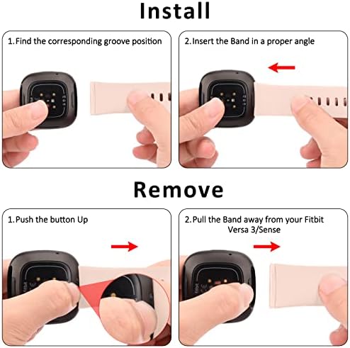 Vue 5 de Bracelets Fitbit Versa Sense