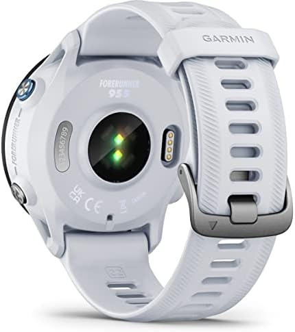 Vue 2 de Garmin Forerunner Blanc