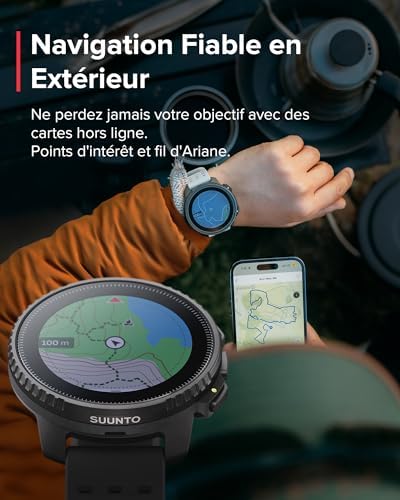 Vue 4 de Suunto Vertical Montre Connectee