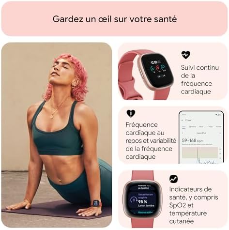 Vue 5 de Montre Connectée Fitness Autonomie