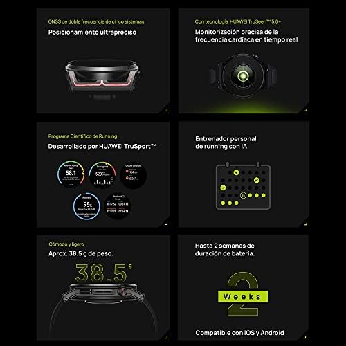 Vue 3 de Huawei Watch Gt Runner