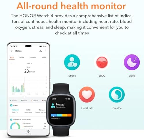 Vue 6 de Honor Watch Montre Connectee