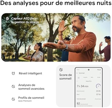 Vue 4 de Google Fitbit Charge Bracelet