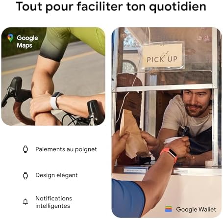 Vue 6 de Google Fitbit Charge Bracelet