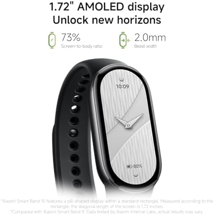Vue 3 de Xiaomi Smart Band Montre