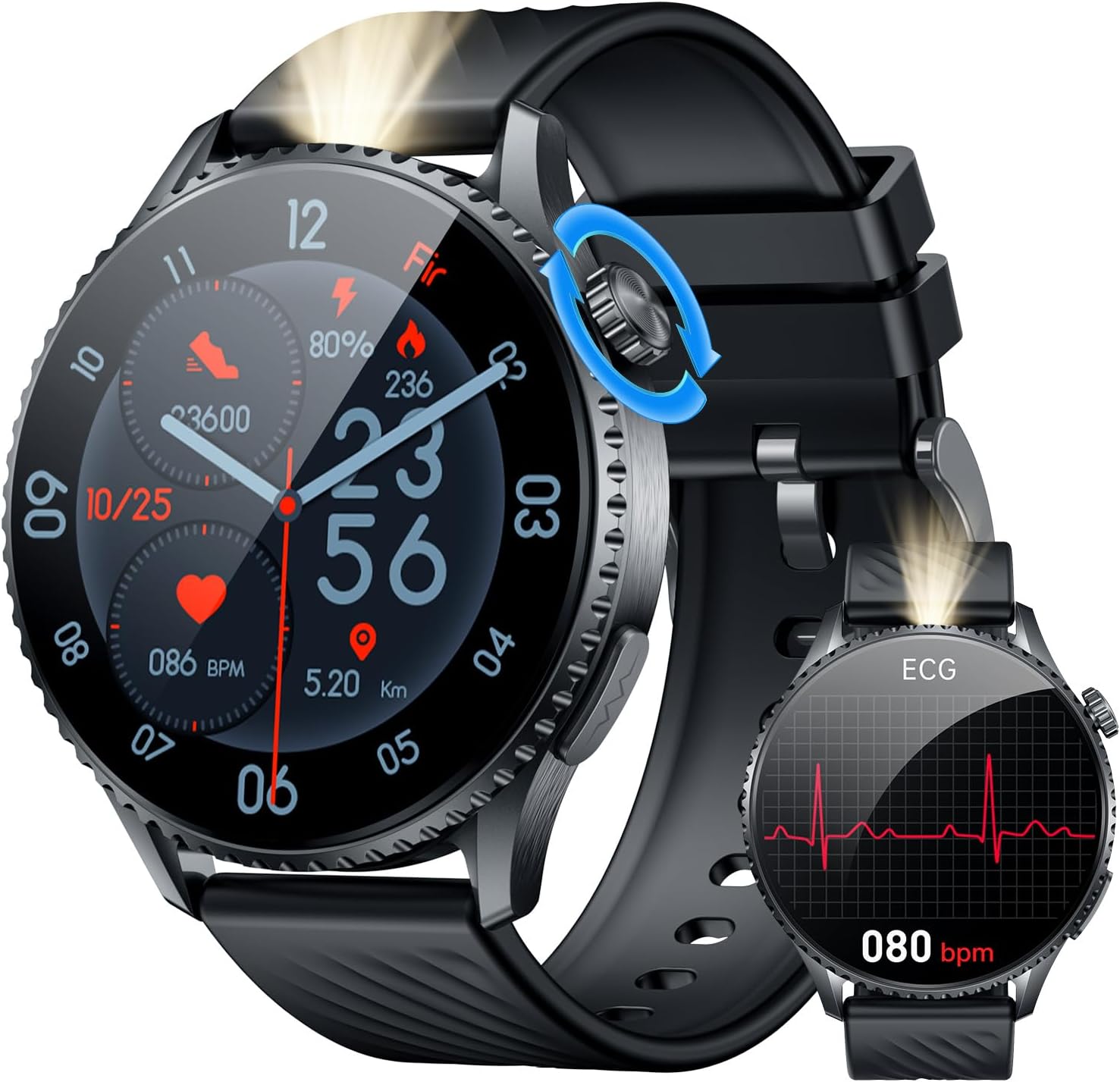 Montre Connectee Homme Smartwatch