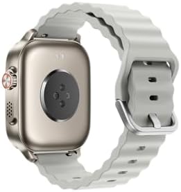 Vue 4 de Montre Connectée Titanium Écran Rectangulaire