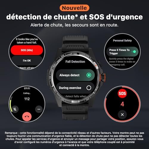 Vue 6 de Ticwatch Atlas Montre Connectee