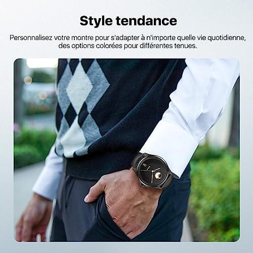 Vue 7 de Bracelet Cuir Ticwatch Pro 5