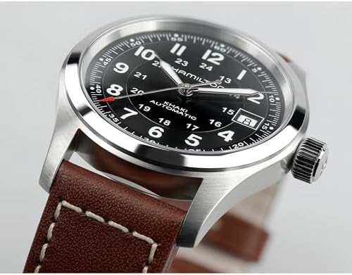 Vue 4 de Montre Homme Automatique Analogique