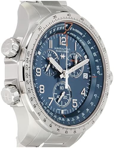 Vue 4 de Montre Aviation Chronographe Fuseaux