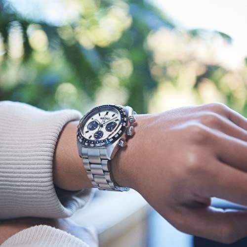 Vue 7 de Montre Solaire Chronographe Acier