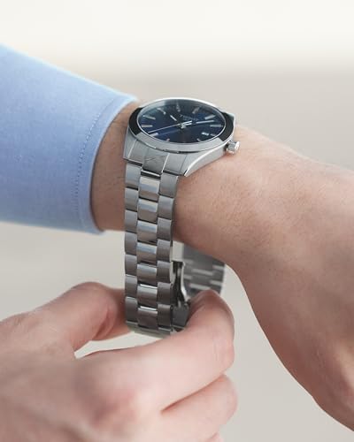 Vue 3 de Montre Homme En Acier