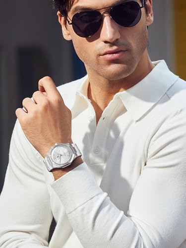 Vue 6 de Montres Homme Octagonal Atm