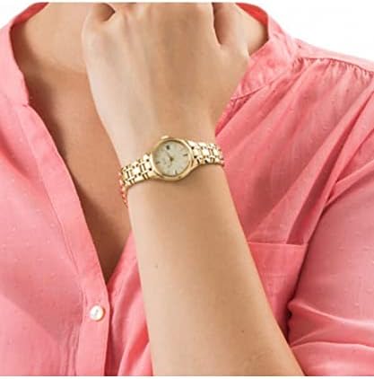 Vue 7 de Montre Femme Dorée Étanche Quartz