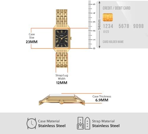 Vue 7 de Fossil Montre Raquel Pour