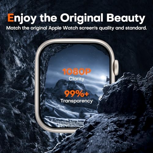 Vue 4 de Protecteur Écran Apple Watch