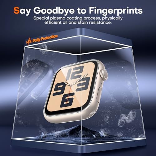 Vue 5 de Protecteur Écran Apple Watch