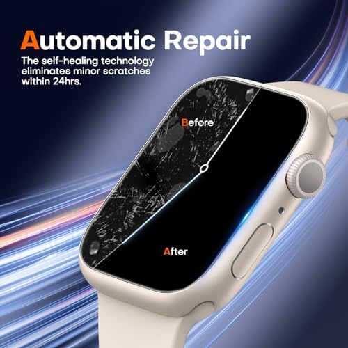 Vue 6 de Protecteur Écran Apple Watch