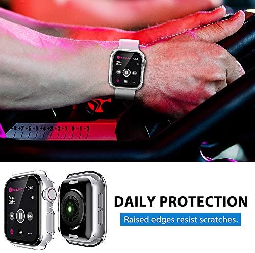 Vue 6 de Coque Apple Watch 40mm Transparent