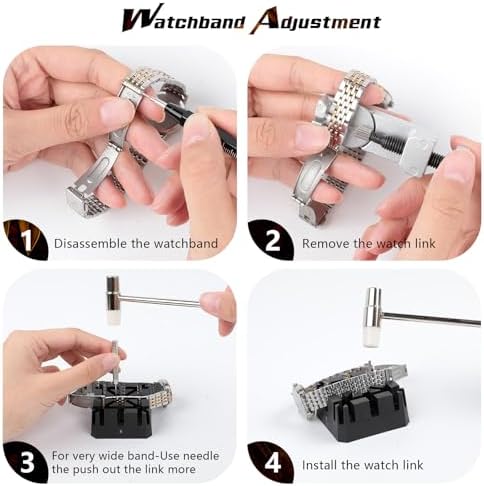 Vue 4 de Kit Horloger Professionnel 150 Pièces