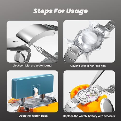 Vue 5 de Kit Changement Pile Montre