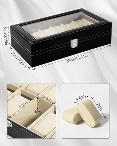 Vue 4 de Boîte Montres Rangement Protection