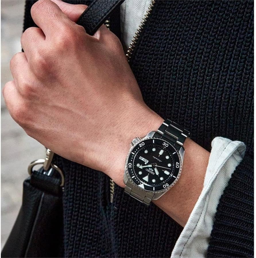 Vue 5 de Hommes Analogue Montre Seiko