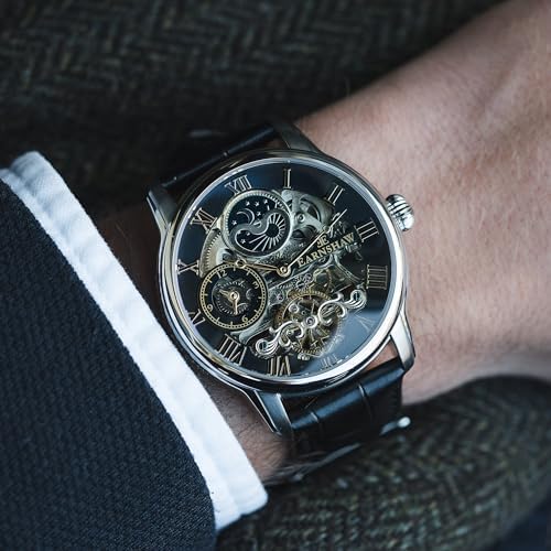 Vue 5 de Montre Squelette Automatique Pour